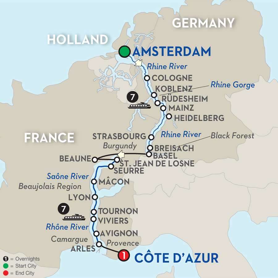 Rhine & Rhône Revealed for Wine Lovers