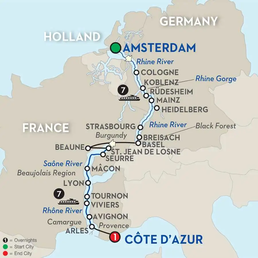 Rhine & Rhône Revealed for Wine Lovers