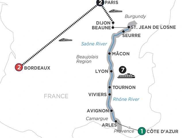 Burgundy & Provence with 2 Nights Bordeaux for Wine Lovers – Northbound