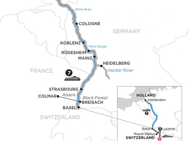 Romantic Rhine & Jewish Heritage with 1 Night Lucerne, Mount Pilatus & 3 Nights Lake Como