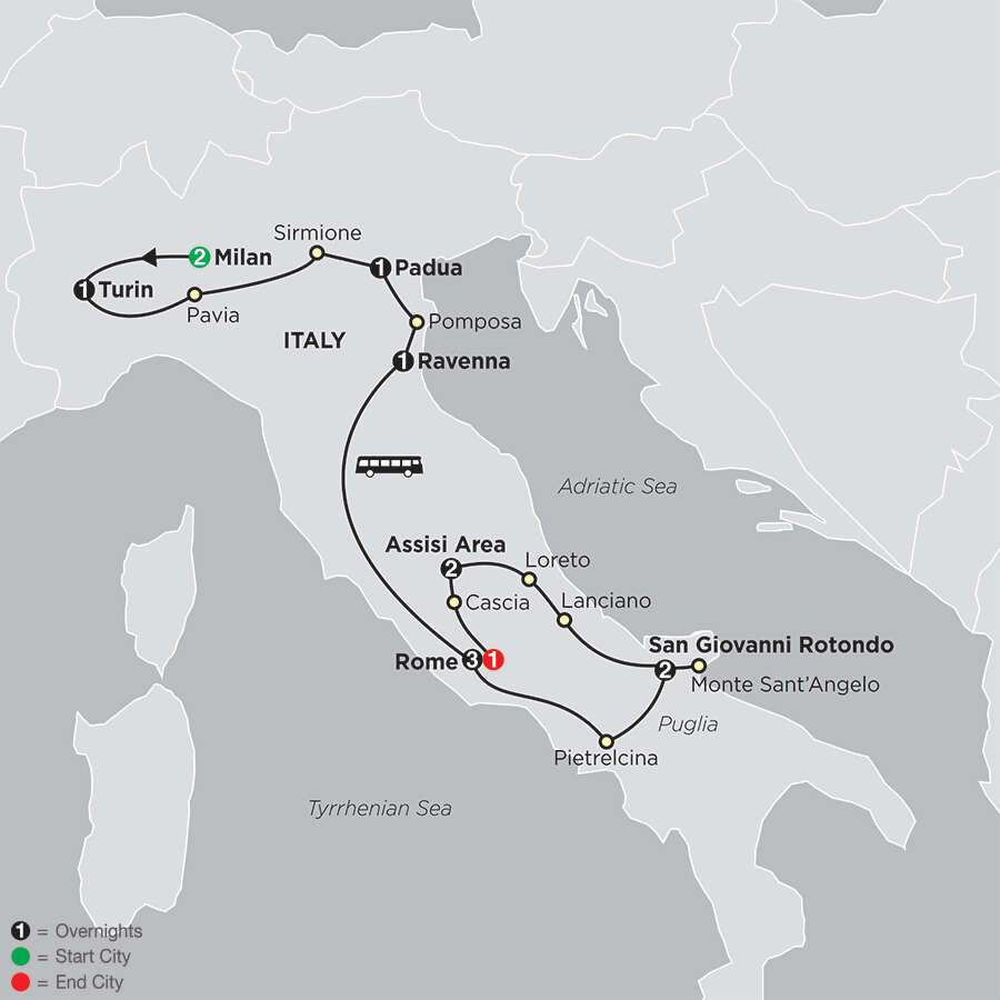 Shrines of Italy - Faith-Based Travel