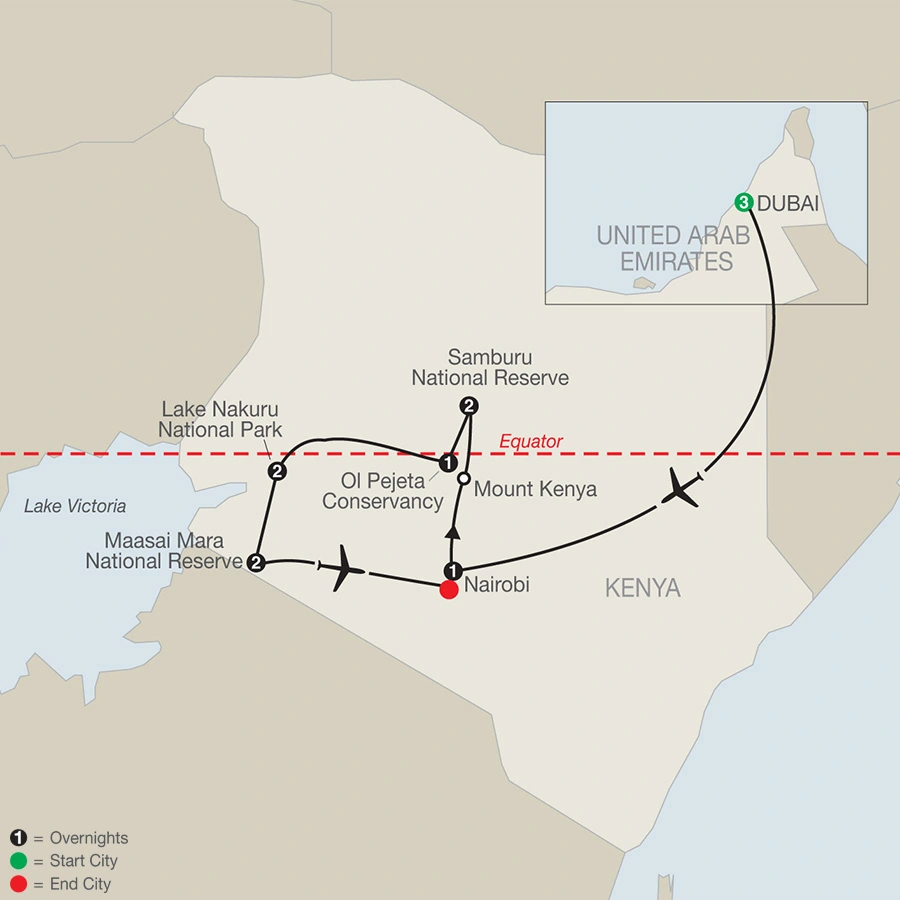 Kenya: A Classic Safari with Dubai