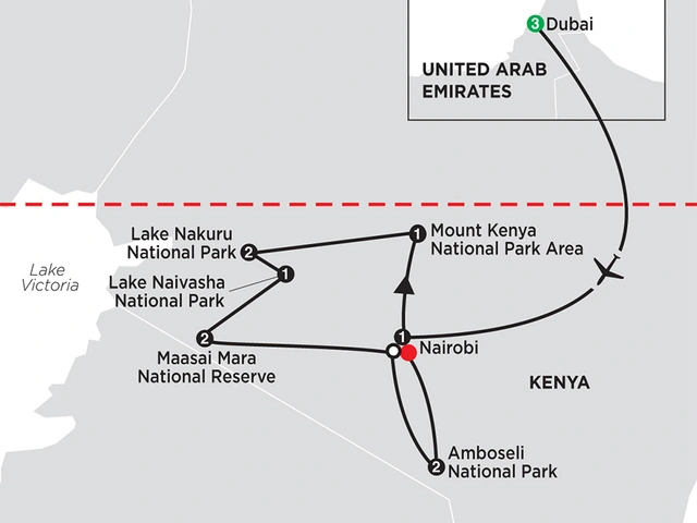 On Safari in Kenya with Dubai & Amboseli