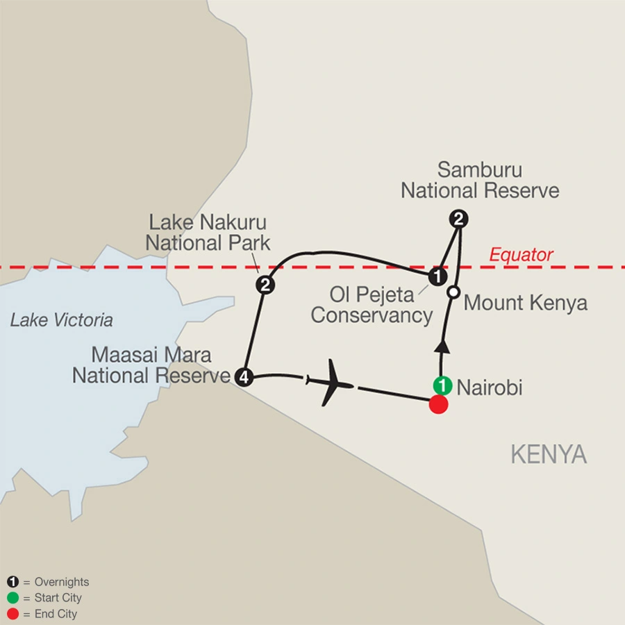 Kenya: A Classic Safari with Maasai Mara Extended Stay