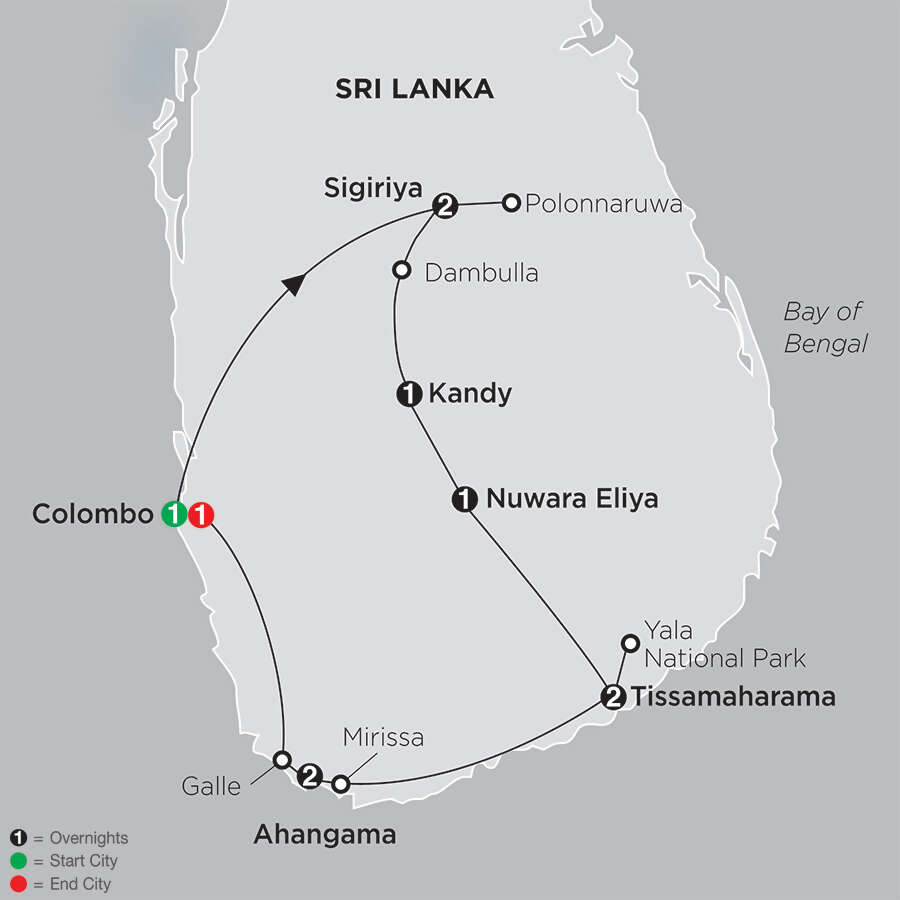 Grand Tour of Sri Lanka