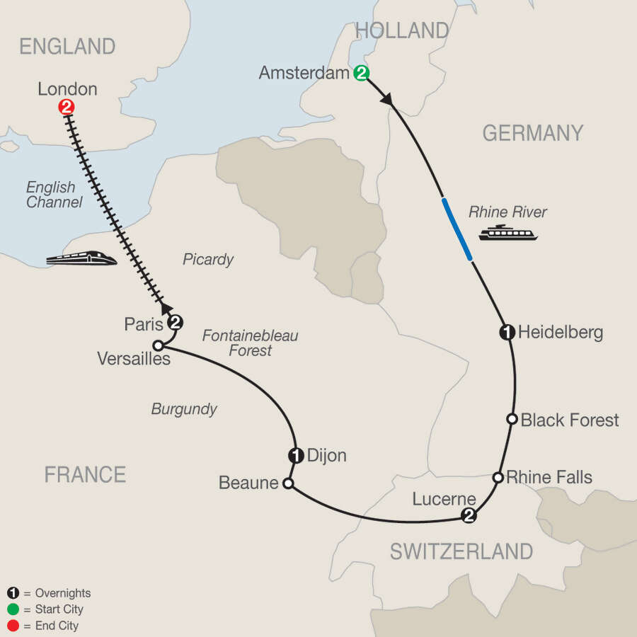 European Sampler with London