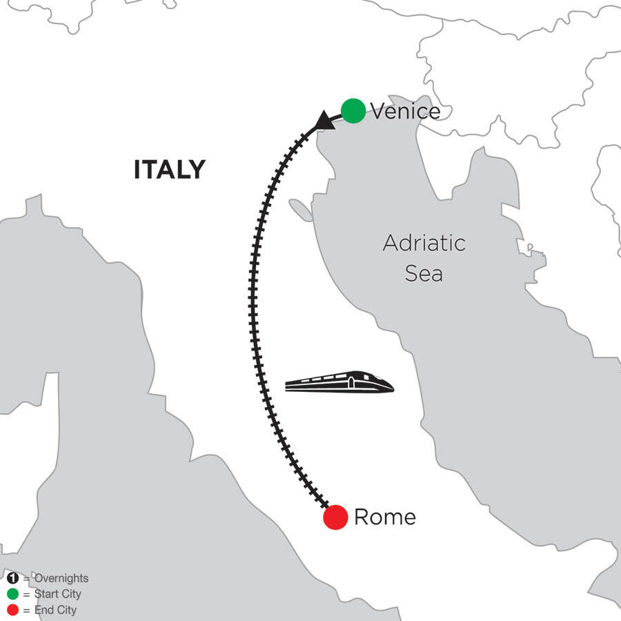 5 Nights Venice & 2 Nights Rome