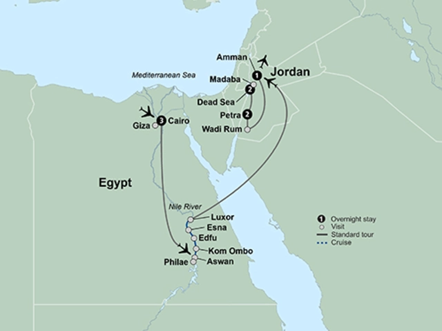 Journey Through Egypt and Jordan