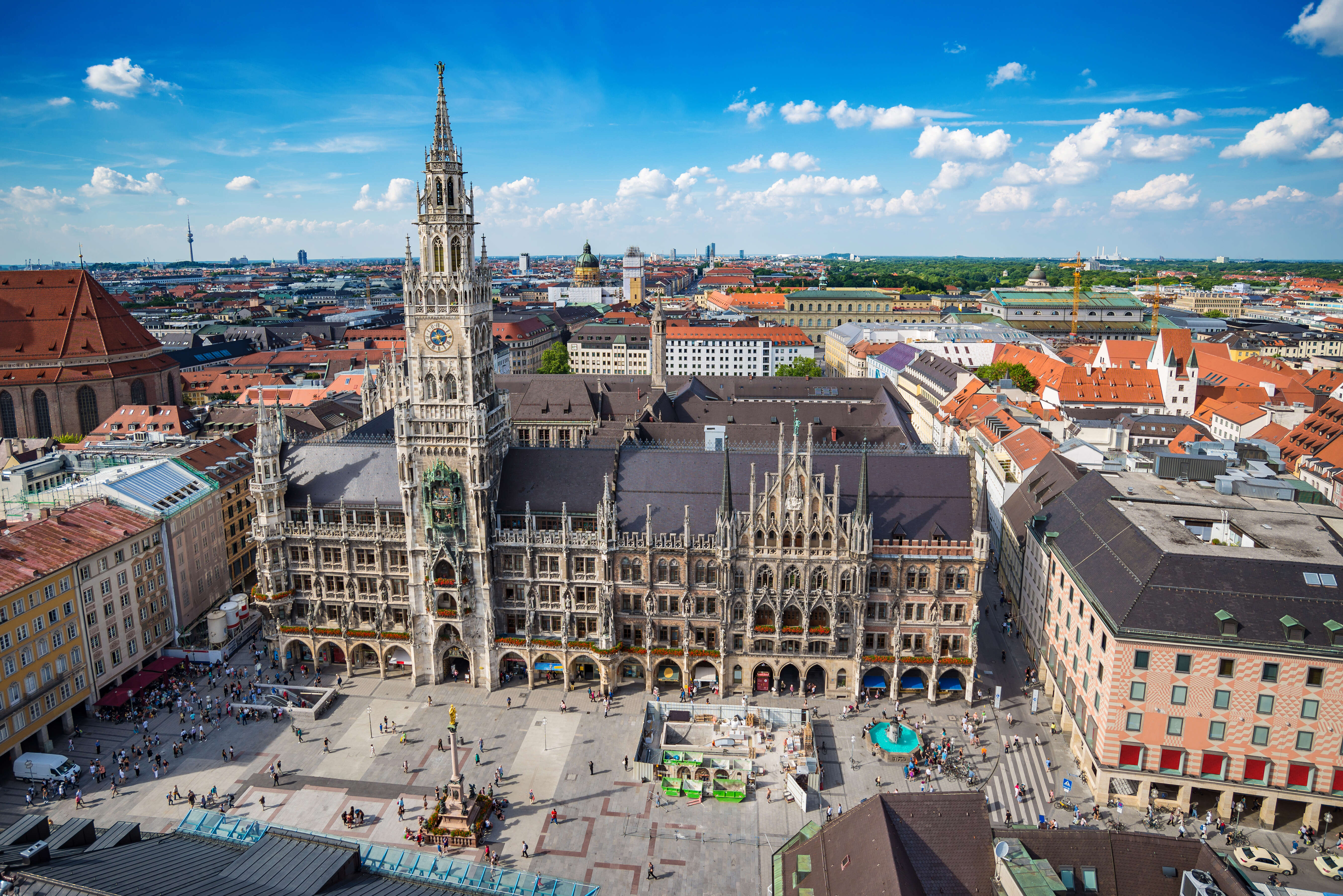 Marienplatz постройка