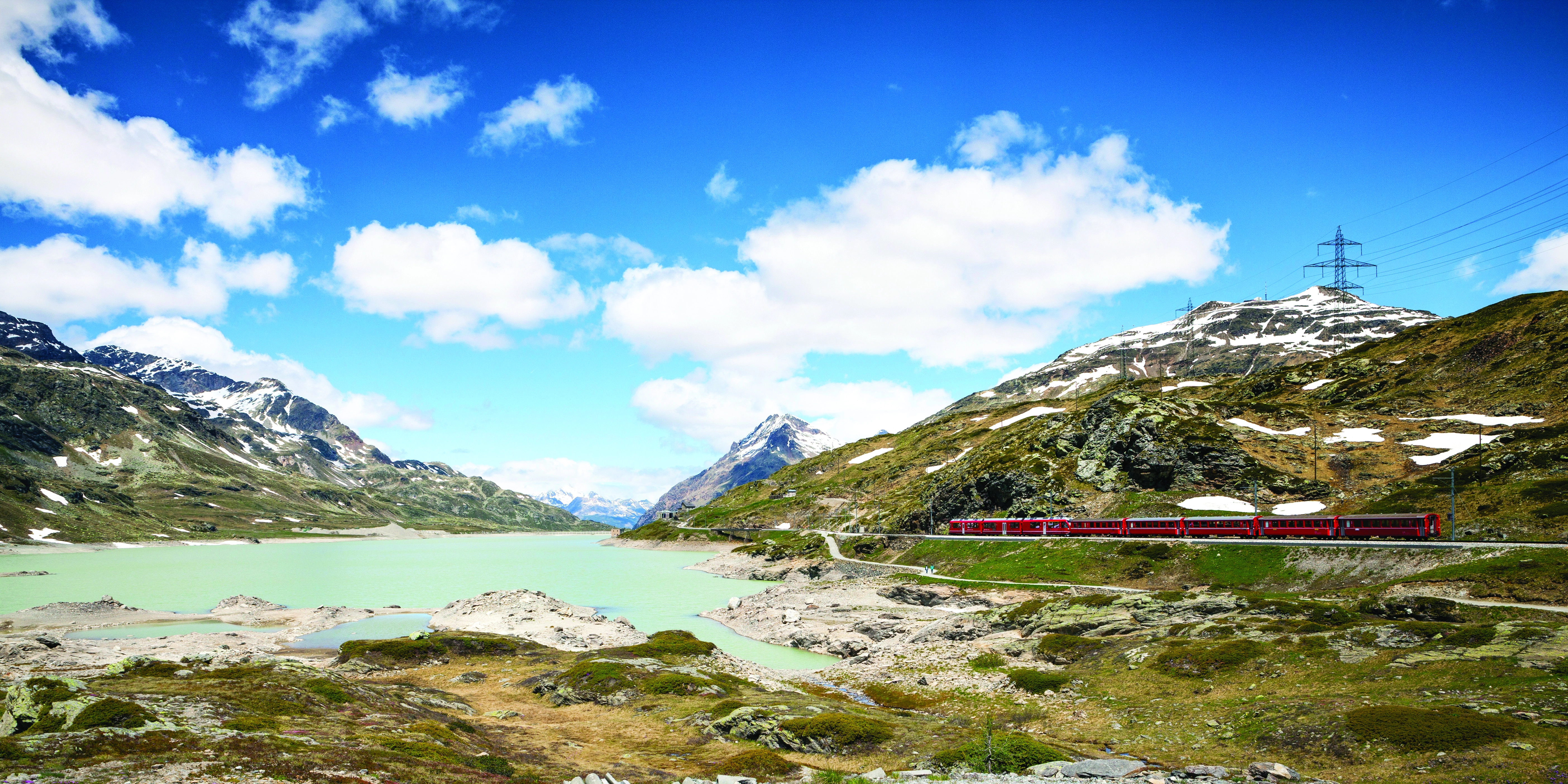 Alpine Lakes & Scenic Trains featuring cruises on Lake Como & Lake Maggiore and scenic trains in Switzerland & Italy