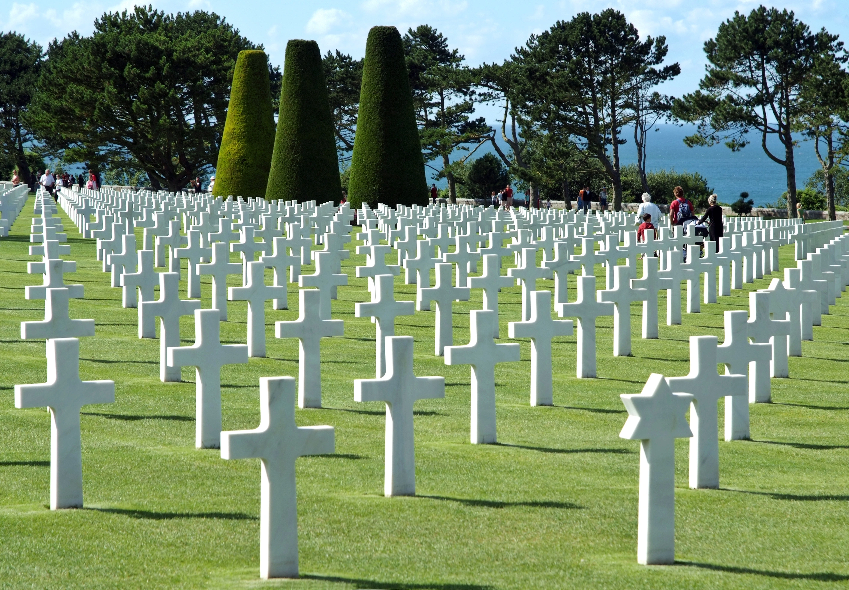 Memorials of World War II featuring the 75th Anniversary of the D-Day Landing