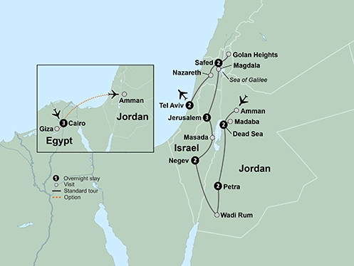 Jordan & Israel: Cultural Crossroads