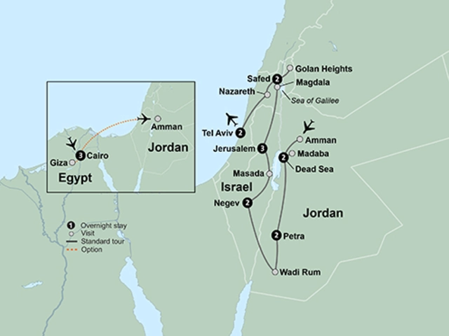 Jordan & Israel: Cultural Crossroads