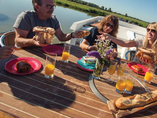 Burgundy by River Barge