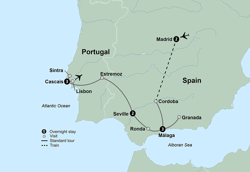 Spain's Costa del Sol & The Portuguese Riviera