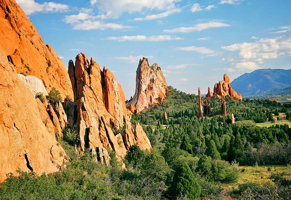 The Colorado Rockies featuring National Parks and Historic Trains