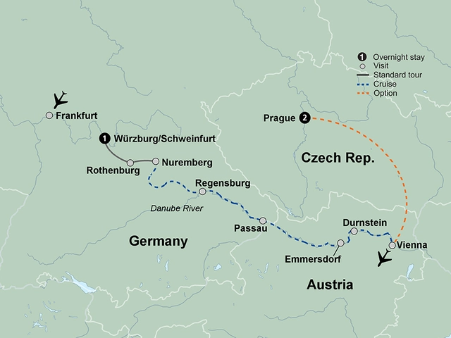 Christmas on the Danube featuring a 6-Night Danube River Cruise