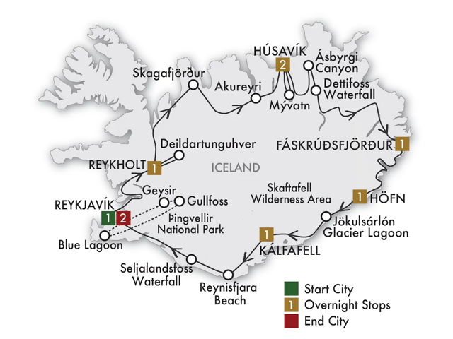 2025 Icelandic Explorer - 10 days/9 nights