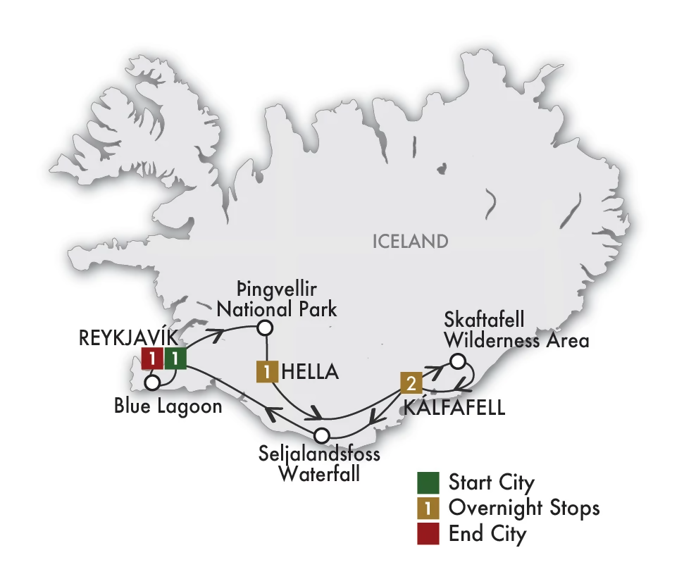 2026 Taste of Iceland Coach Tour - 6 Days/5 Nights