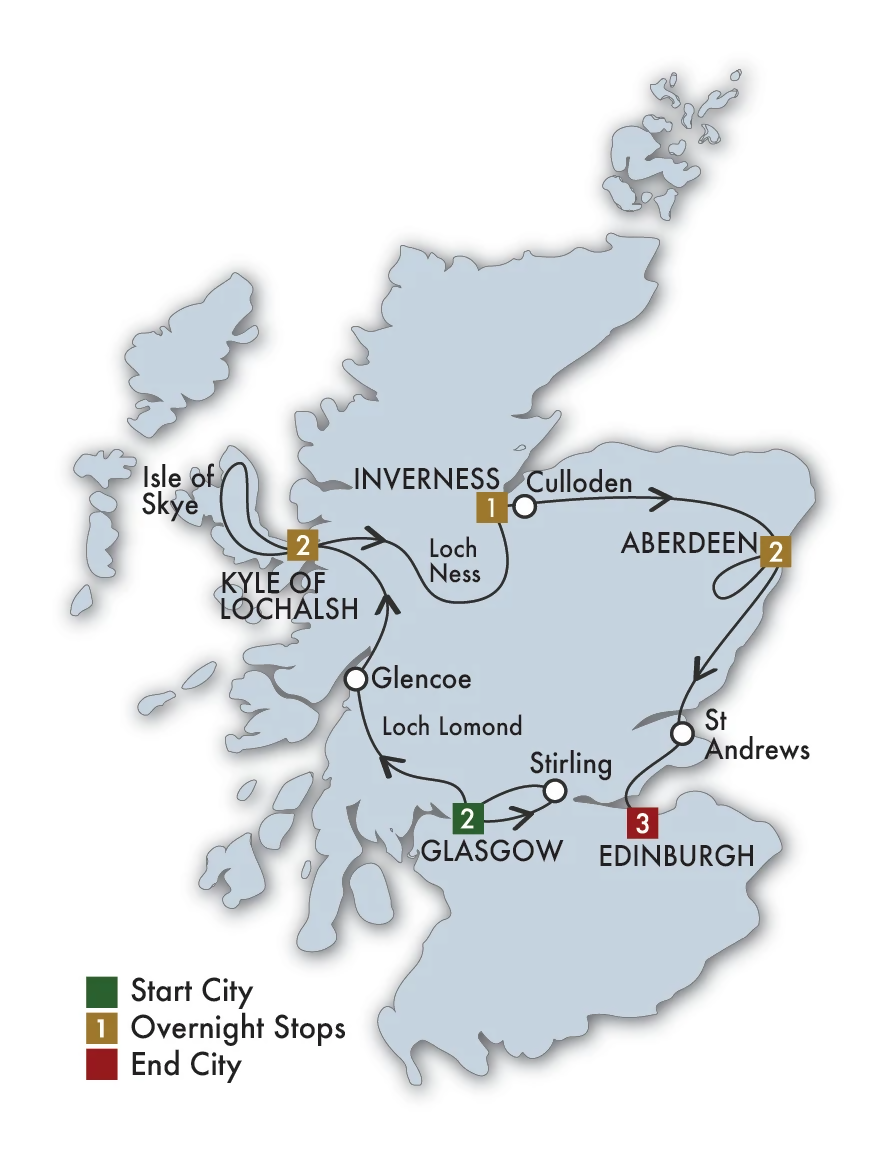 2026 Scottish Clans & Castles - 11 Days/10 Nights