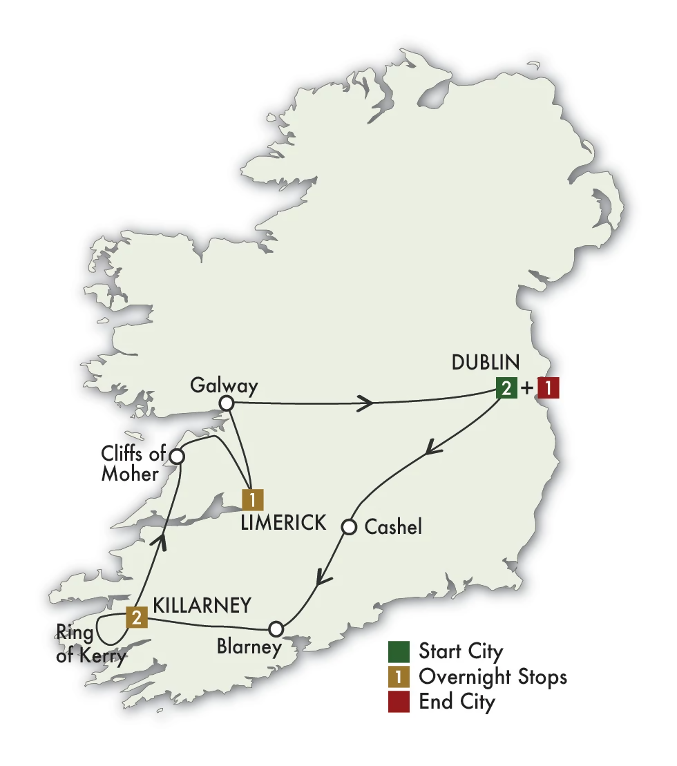 2026 Taste of Ireland (Tour A) - 7 Days/6 Nights
