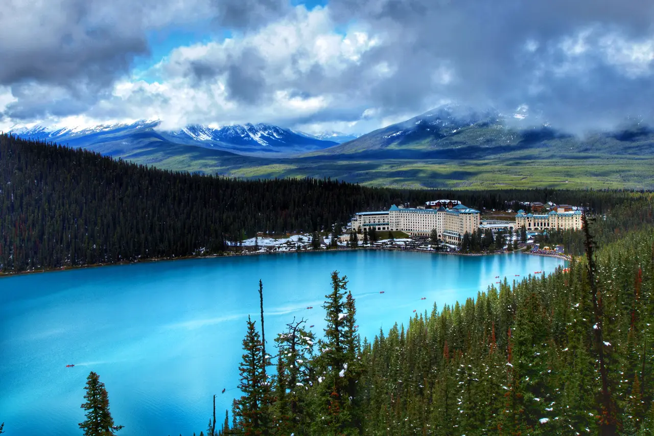 Canadian Rockies featuring Rocky Mountaineer Eastbound