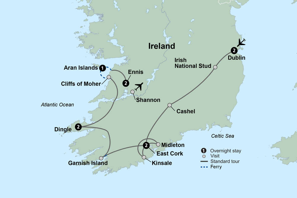 Countryside of the Emerald Isle