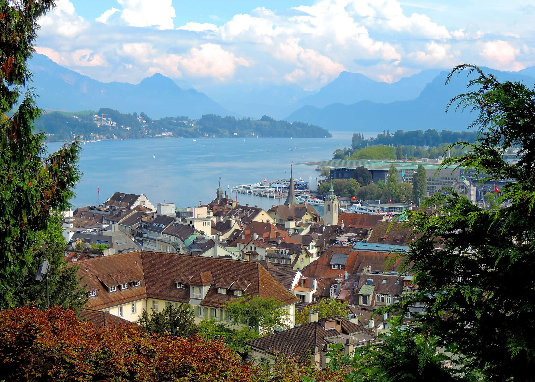 Alpine Lakes & Scenic Trains featuring a cruise on Lake Maggiore and scenic trains in Switzerland & Italy