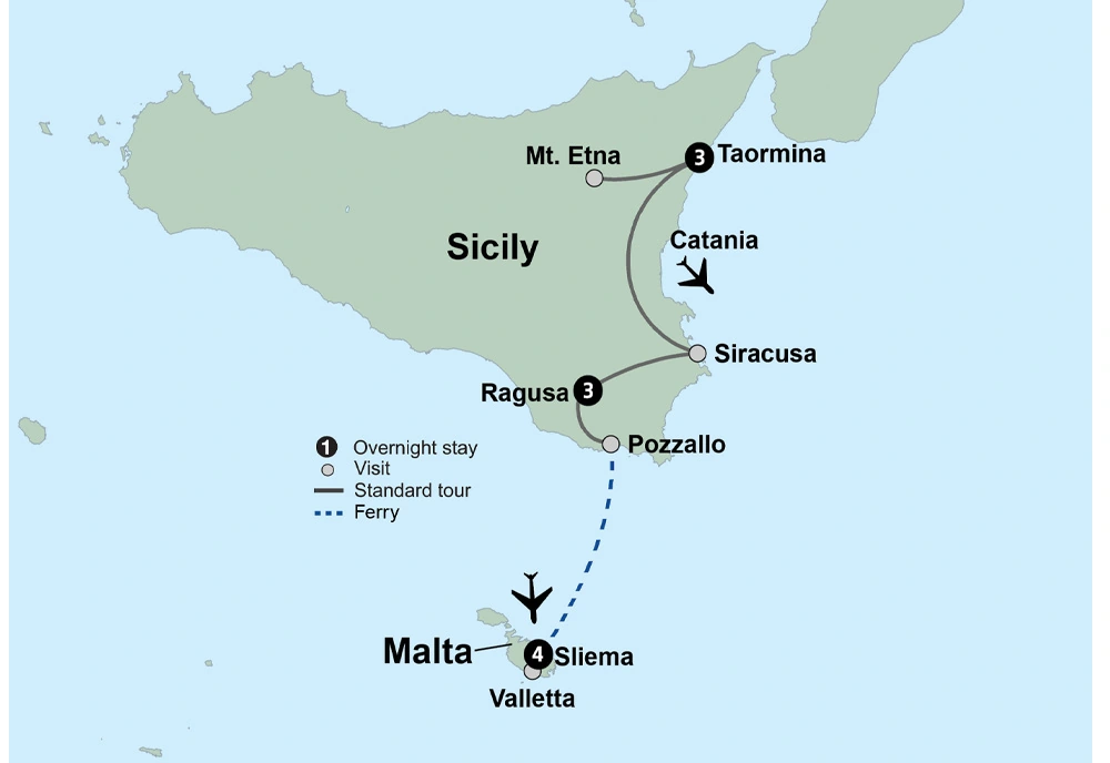 Old World Sicily & Malta