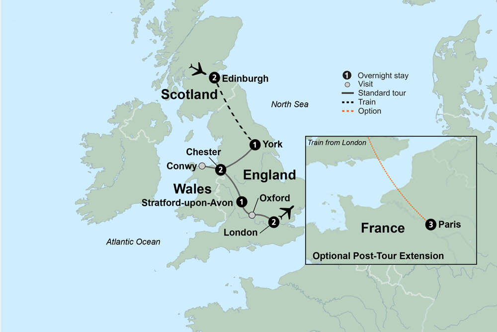 British Landscapes featuring England, Scotland and Wales