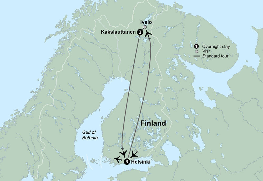 The Northern Lights of Finland