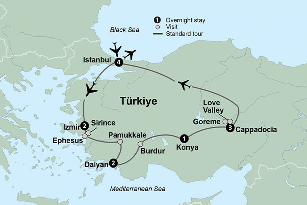 Treasures of Turkiye Istanbul, Ancient Ephesus & Cappadocia