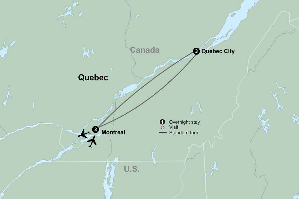 Christmas Markets of Montreal and Quebec City