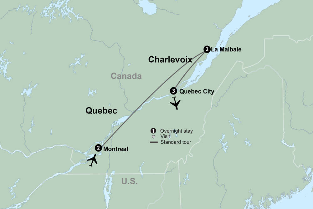 Charms of Québec A Journey through Montreal, Charlevoix & Quebec City