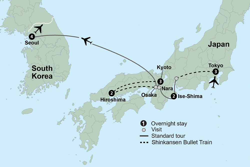 Japan & South Korea: From Tokyo to Seoul