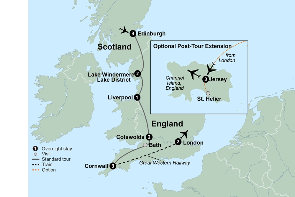 Coasts & Countrysides of England featuring the Royal Edinburgh Military Tattoo, Liverpool & London