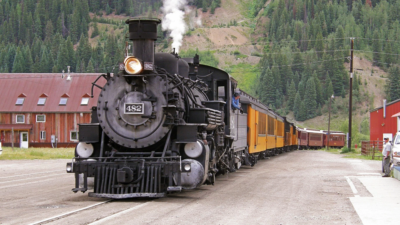 The Colorado Rockies featuring National Parks and Historic Trains
