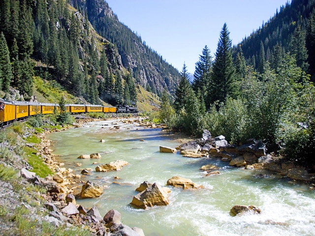 The Colorado Rockies featuring National Parks and Historic Trains