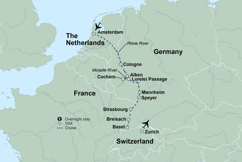 Magical Rhine and Moselle Rivers