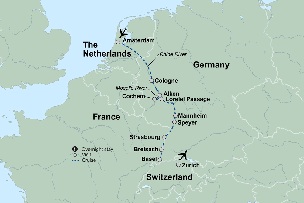 Magical Rhine and Moselle Rivers