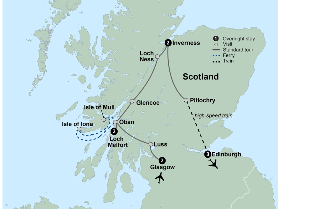 Scotland: Land of Lore & Legend featuring the Royal Edinburgh Military Tattoo