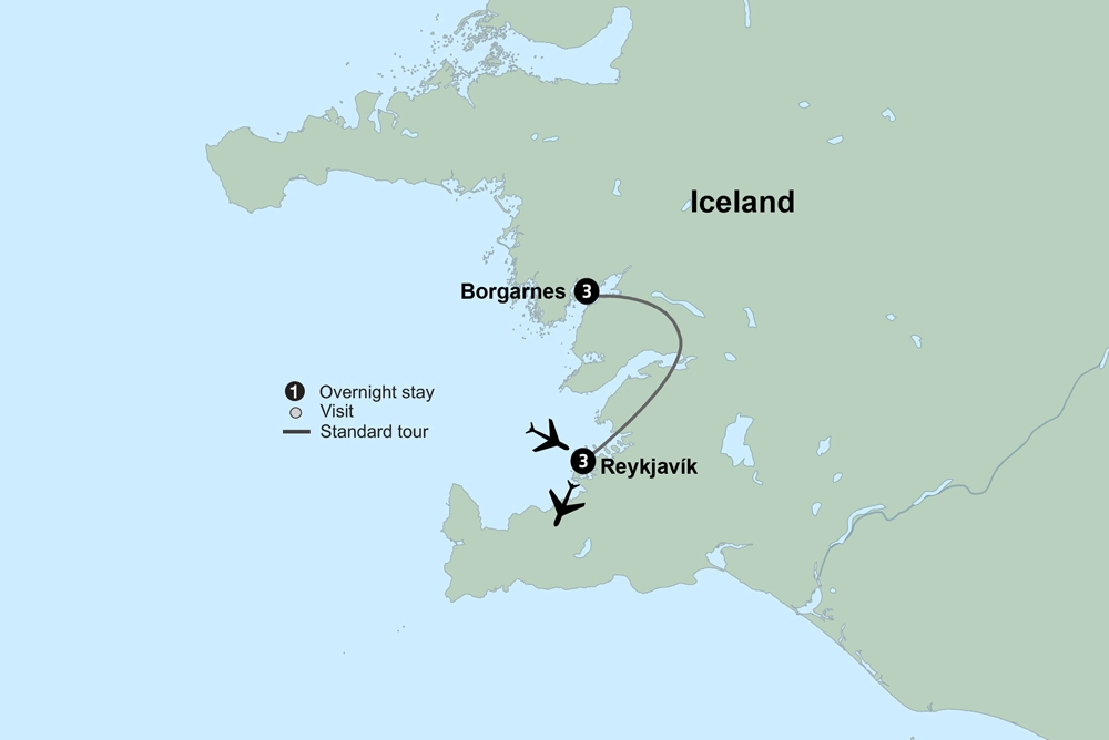 Best of Iceland featuring the Northern Lights