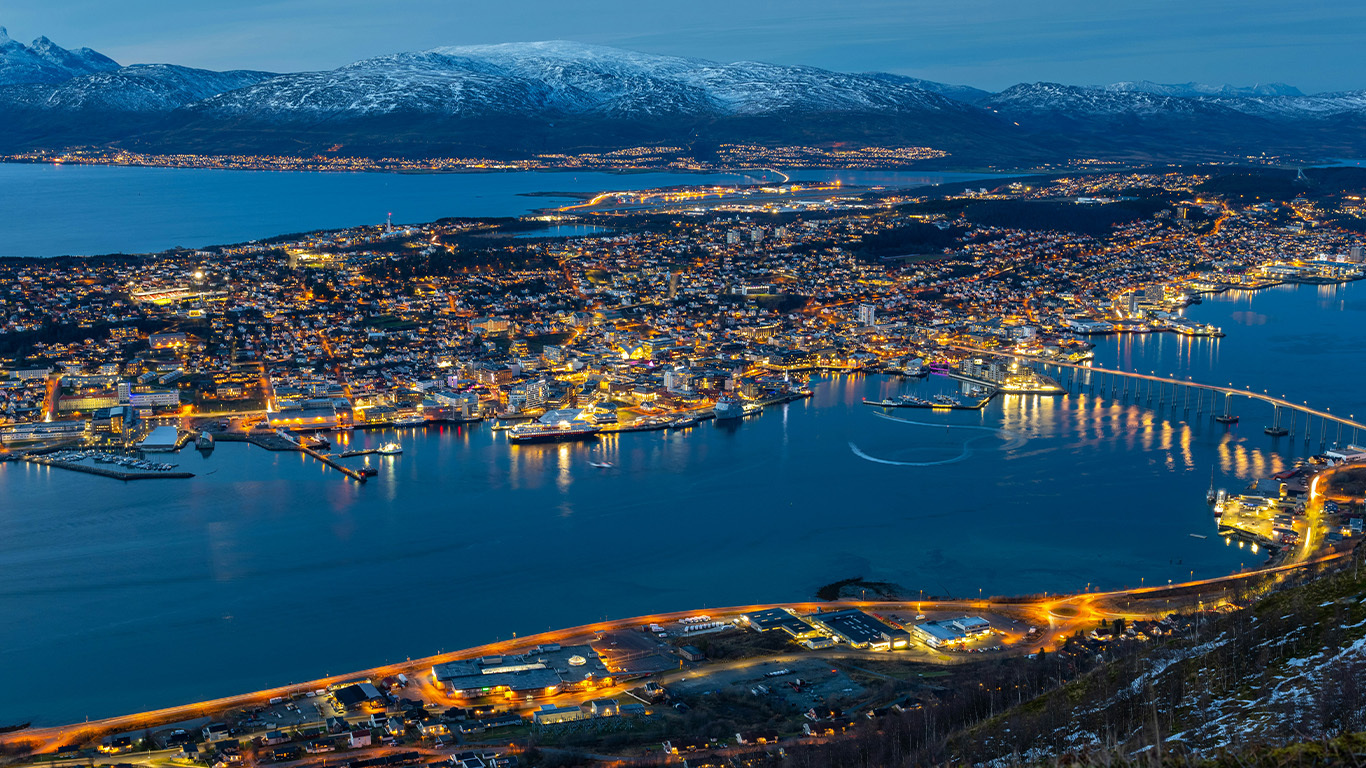 The Northern Lights of Norway by Sea