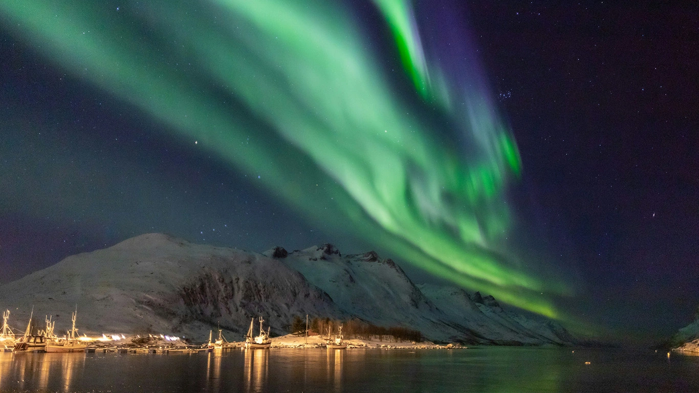 The Northern Lights of Norway by Sea