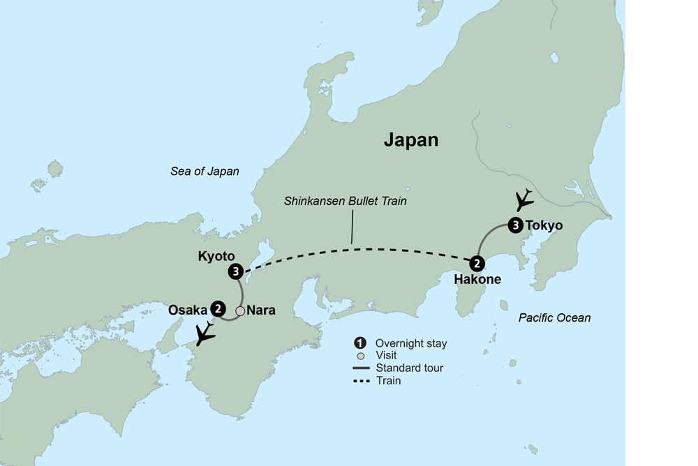 Journey Through the Heart of Japan Tokyo to Osaka