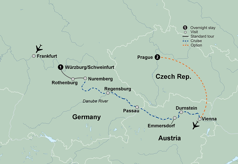 Christmas on the Danube featuring a 6-Night Danube River Cruise