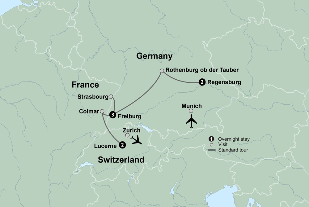 Enchanting Christmas Markets of Germany, Switzerland and France