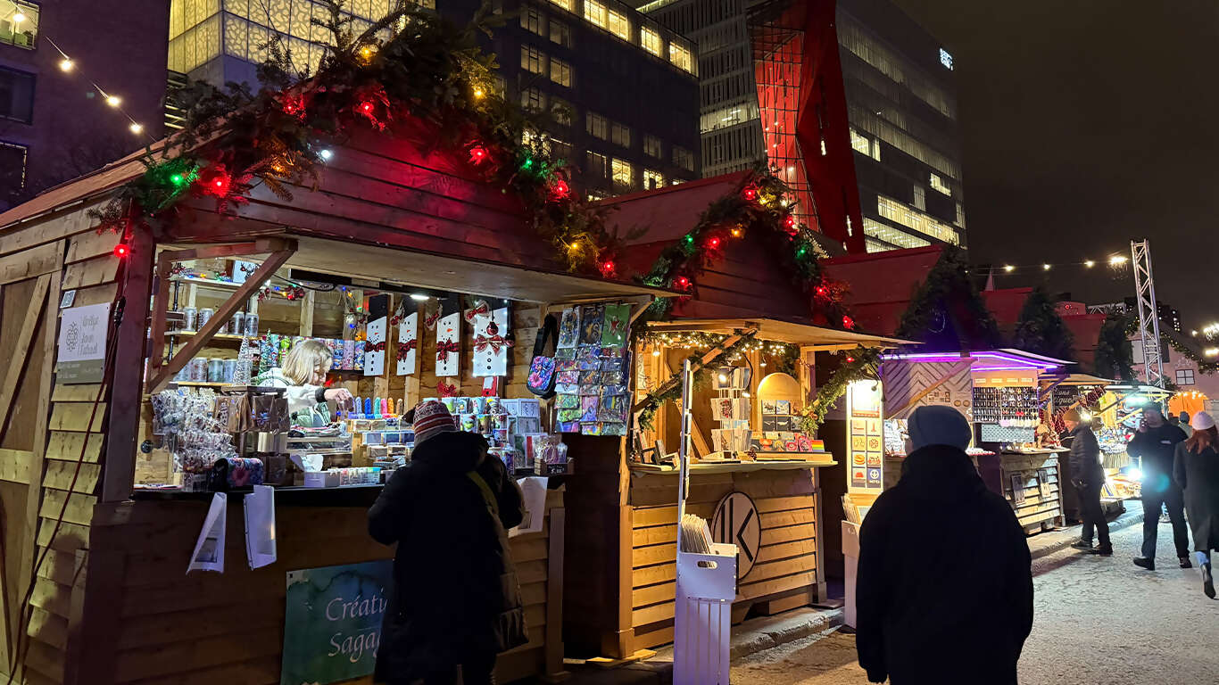 Christmas Markets of Montreal and Quebec City
