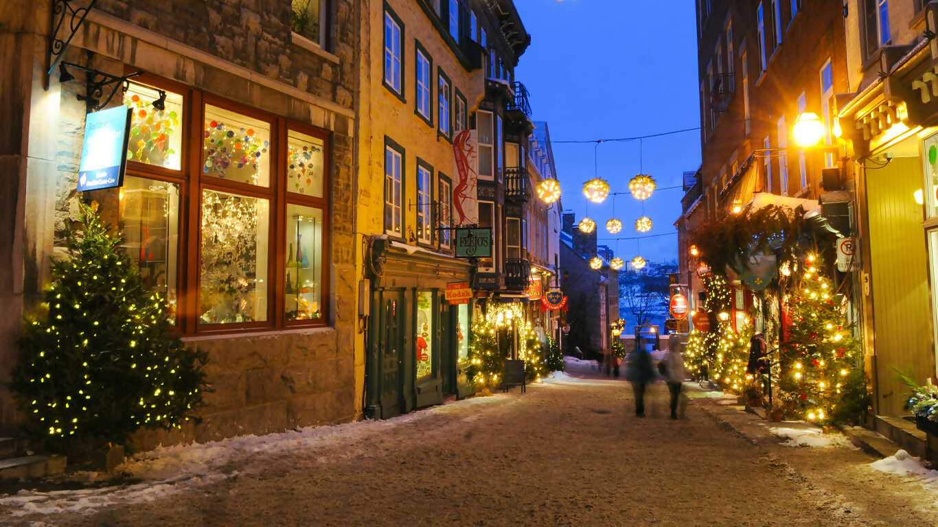 Christmas Markets of Montreal and Quebec City