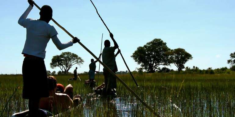 Delta & Falls Eastbound: Baobab Trees & River Views